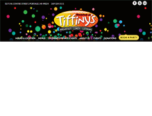 Tablet Screenshot of breakfastattiffinys.com